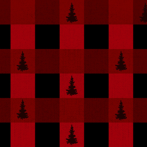 Harnais pour chien - Damier Rouge