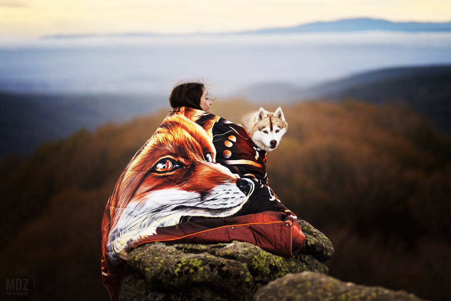 Couverture Outdoor 3en1 - TOTEM RENARD