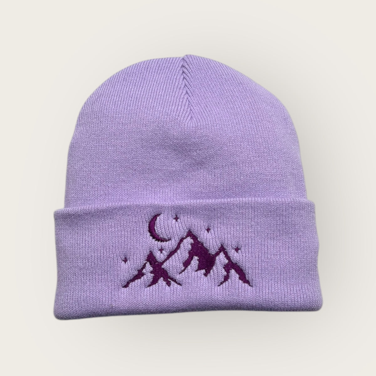 Bonnet Montagne - Lilas - Nashoba Création