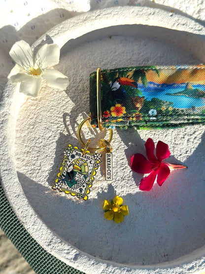 La Box Brésil  - Un collier, une médaille et une carte postale