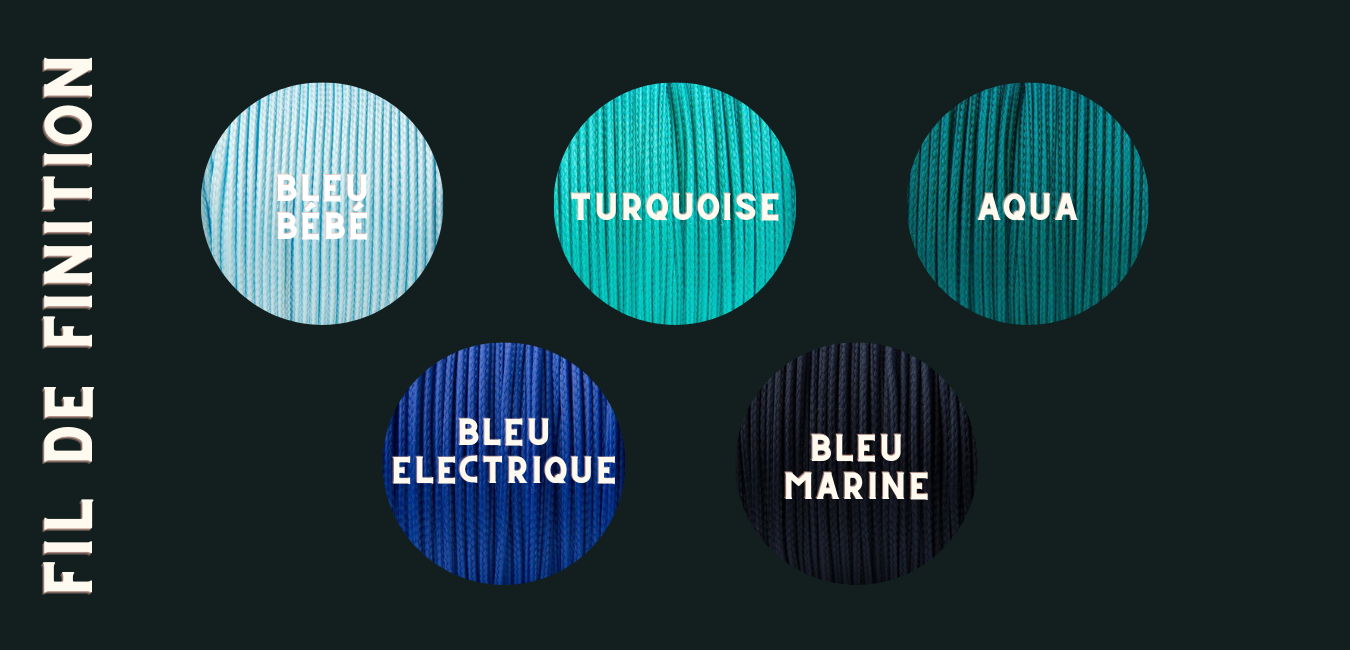 Laisse en corde Marine
