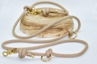 Laisse en corde Beige