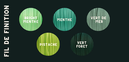 Laisse en corde Vert forêt