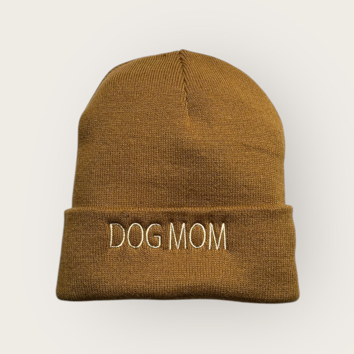Bonnet Dog Mom - Camel - Nashoba Création
