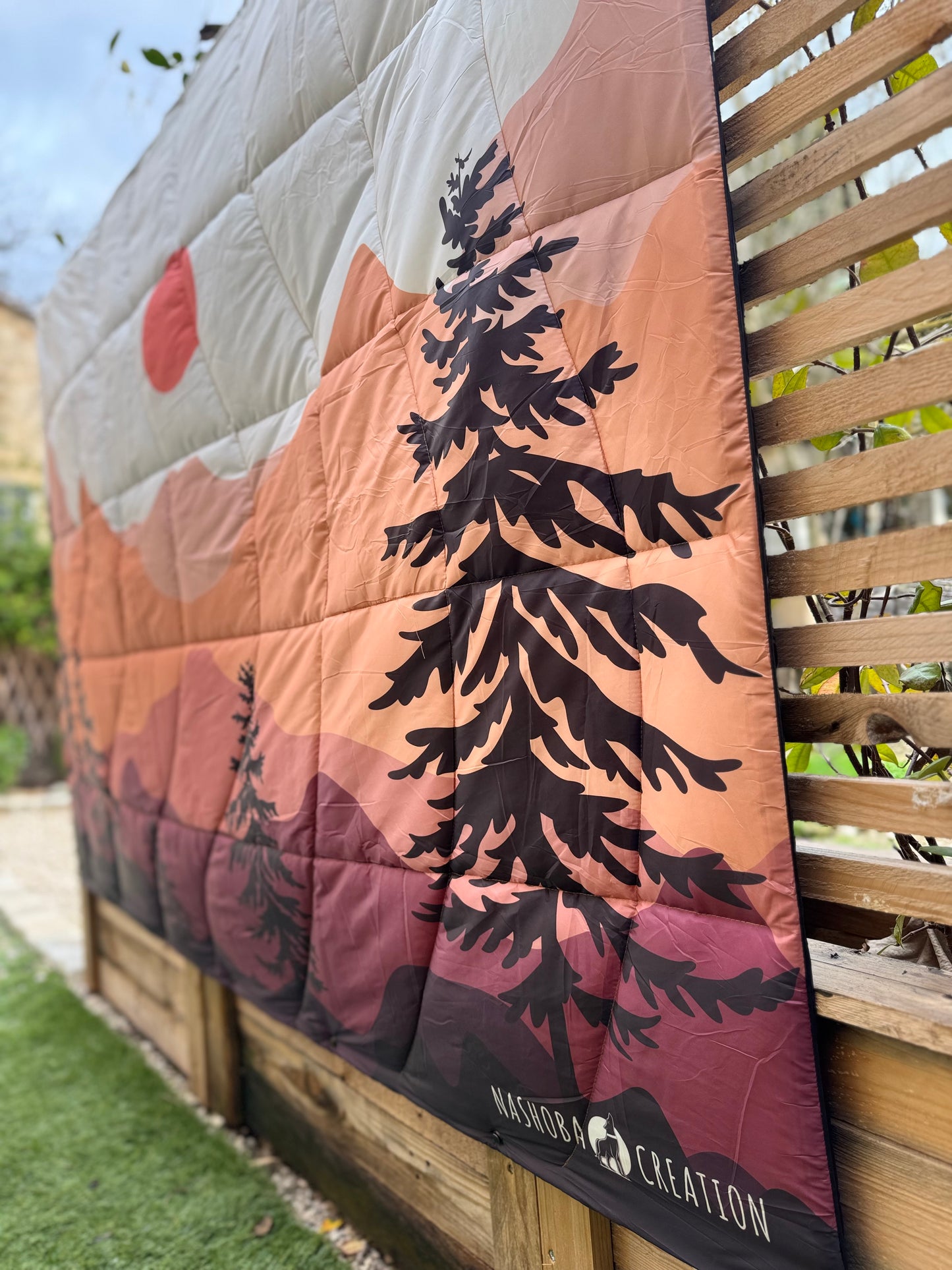 Couverture Outdoor 3en1 - Sunset Pine