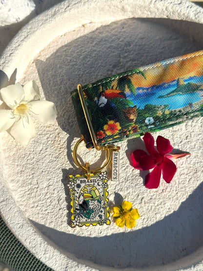 La Box Brésil  - Un collier, une médaille et une carte postale