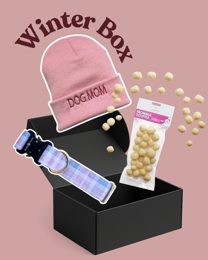 La Winter Box - Tartan Mist & Bonnet rose
