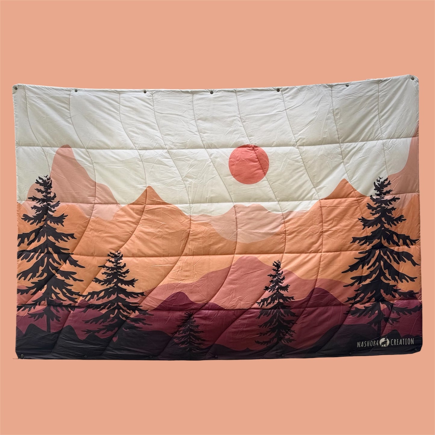 Couverture Outdoor 3en1 - Sunset Pine