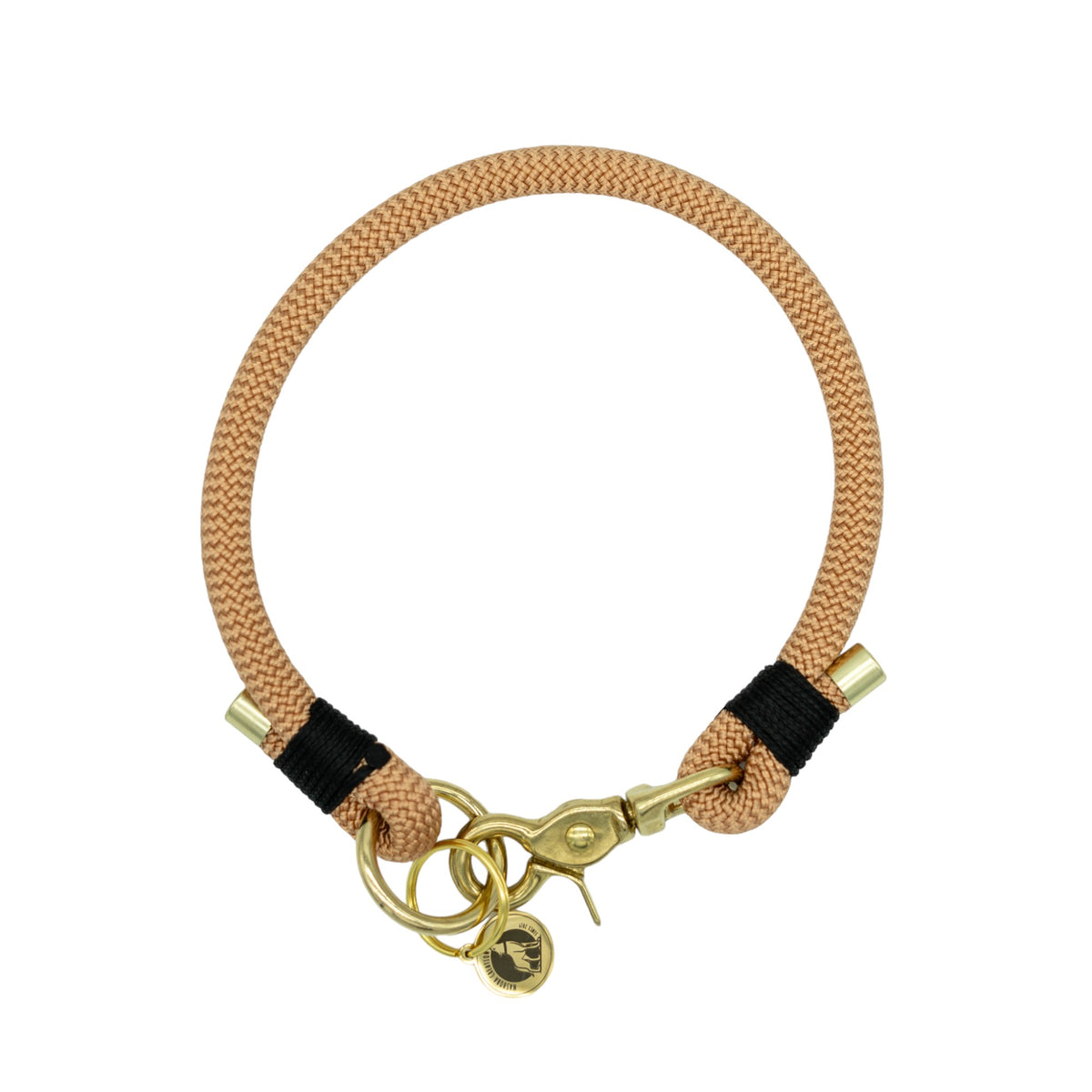 Collier porte-médaille en corde - Cuivre