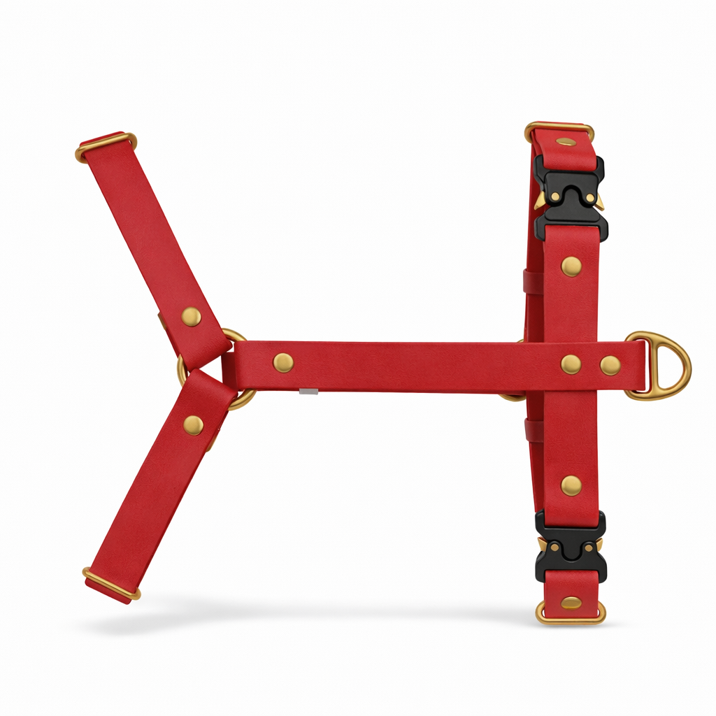 Harnais en biothane® - Rouge