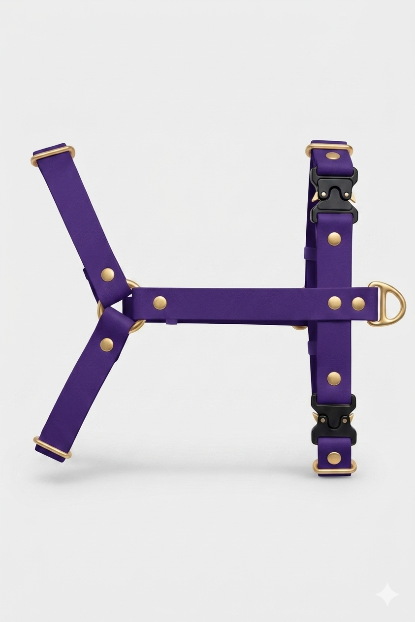 Harnais en biothane® - Violet