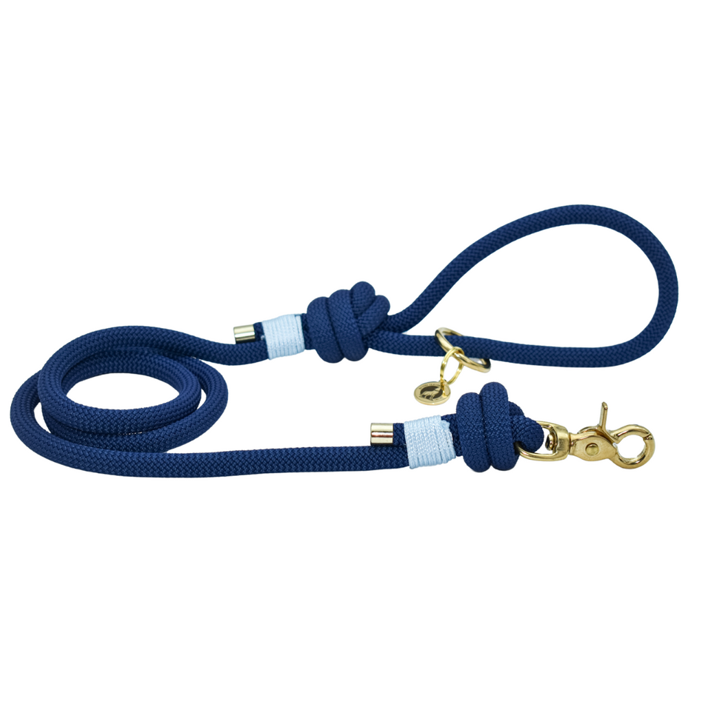 Laisse en corde Marine