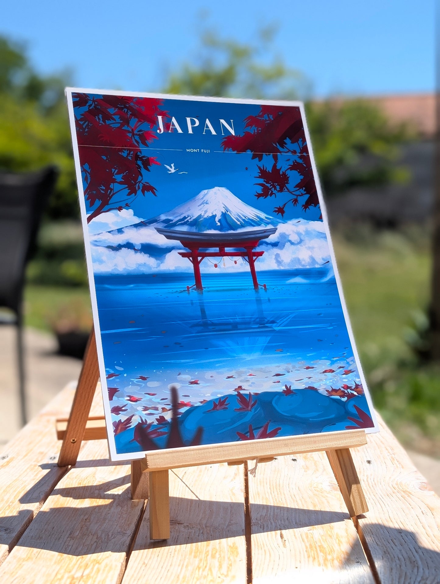 Affiche illustrée  - Japan
