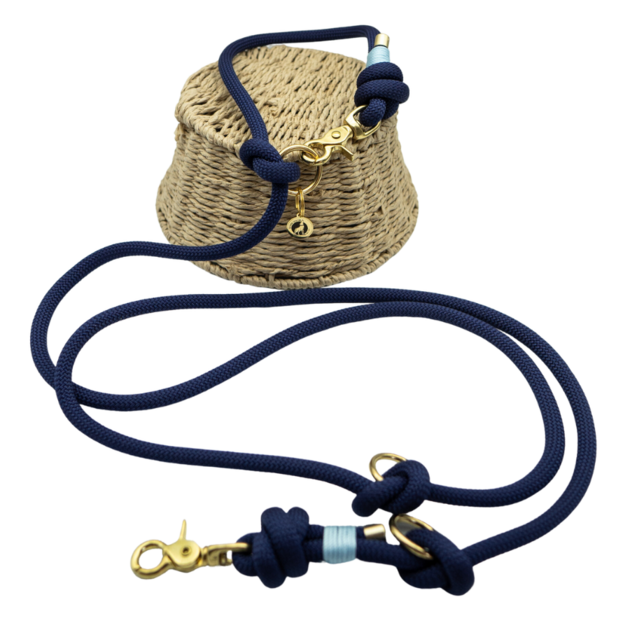 Laisse en corde Marine